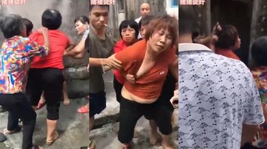 抓奸集锦-特精甄选第一现场街头扭打吃瓜围观 赤裸裸床上被逮还有被割屌的 各色良家女神狼狈瞬间 (280)